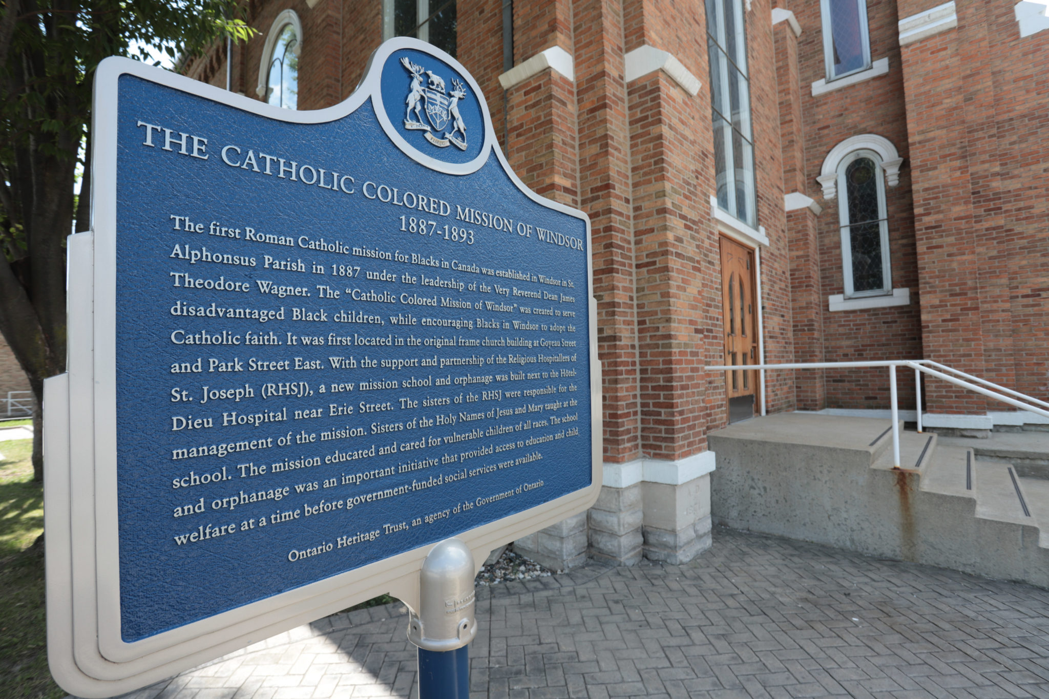 About St. Alphonsus Catholic Parish Windsor, Ontario, Canada Part of the Windsor Heritage